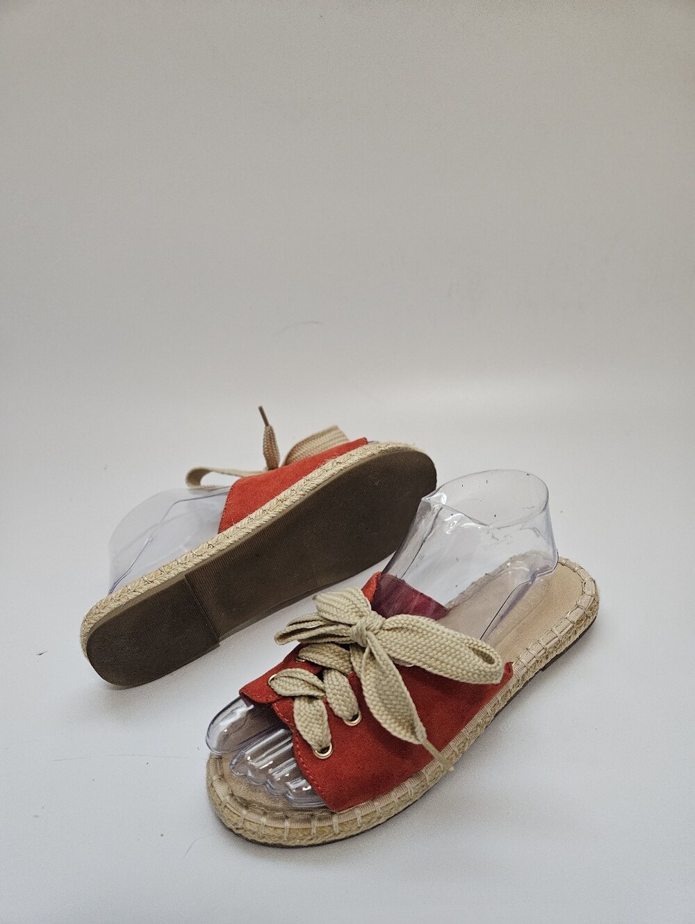 RESTRICTED Slide Sandle Slipper Red Women's Sz 7.5